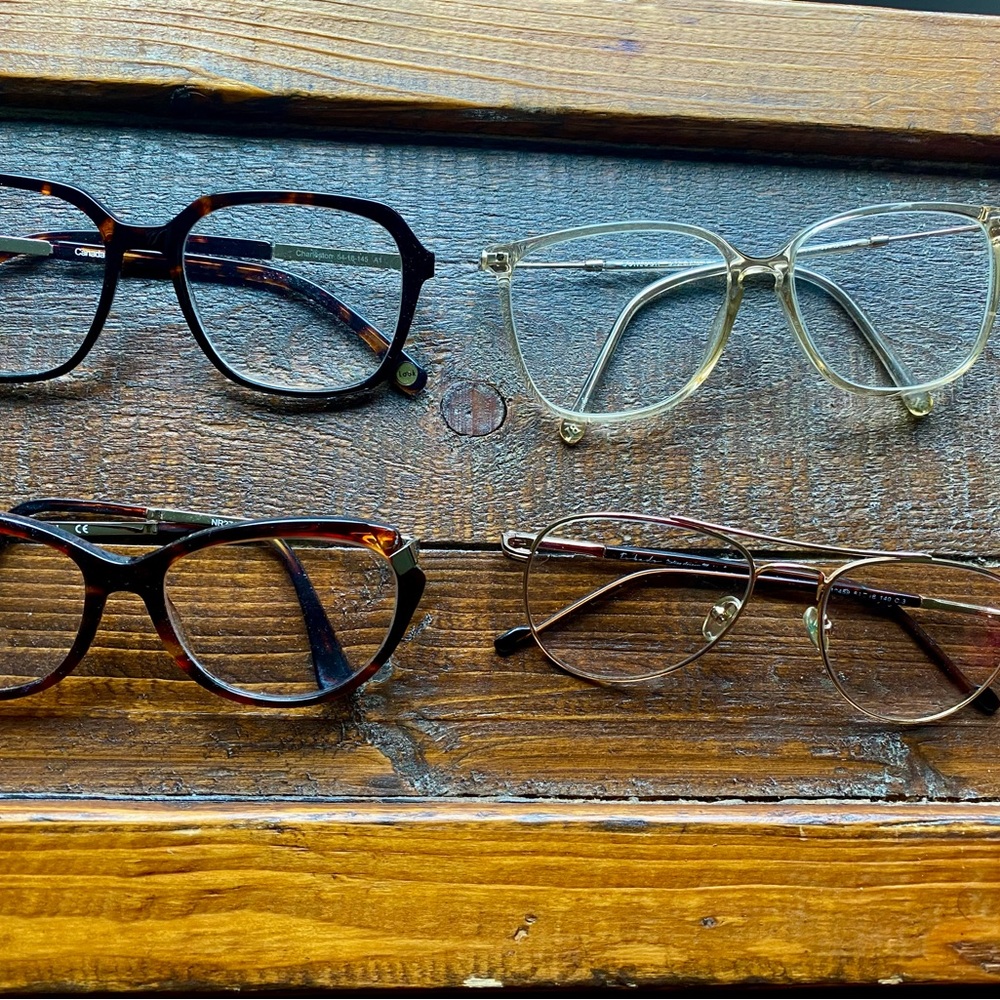 Set of Four Stylish Eyeglasses